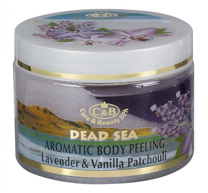 Пилинг для тела «Лаванда и пачули» Care & Beauty Line Aromatic Body Peeling Lavender & Vanila Patchouli